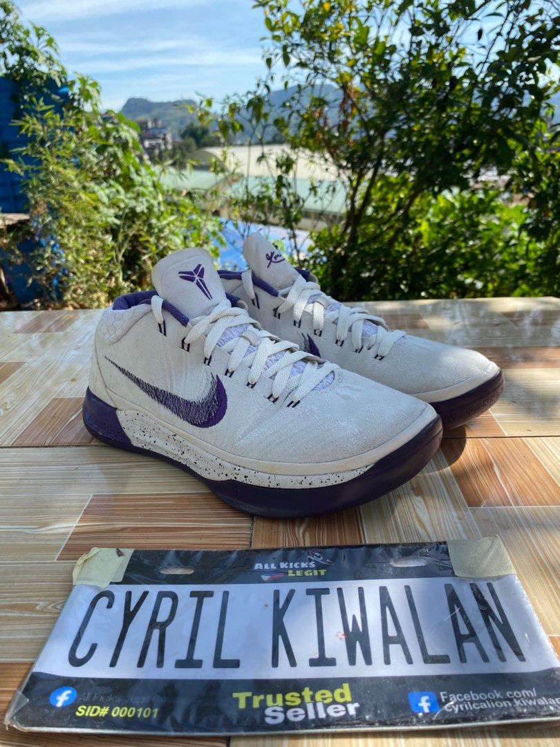 Kobe ad white purple hot sale
