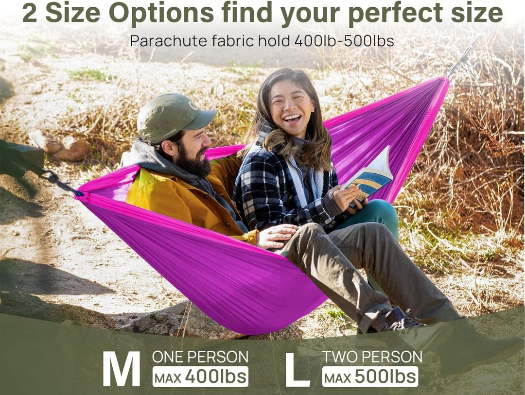Kootek Camping Hammock Double Portable Hammocks Camping