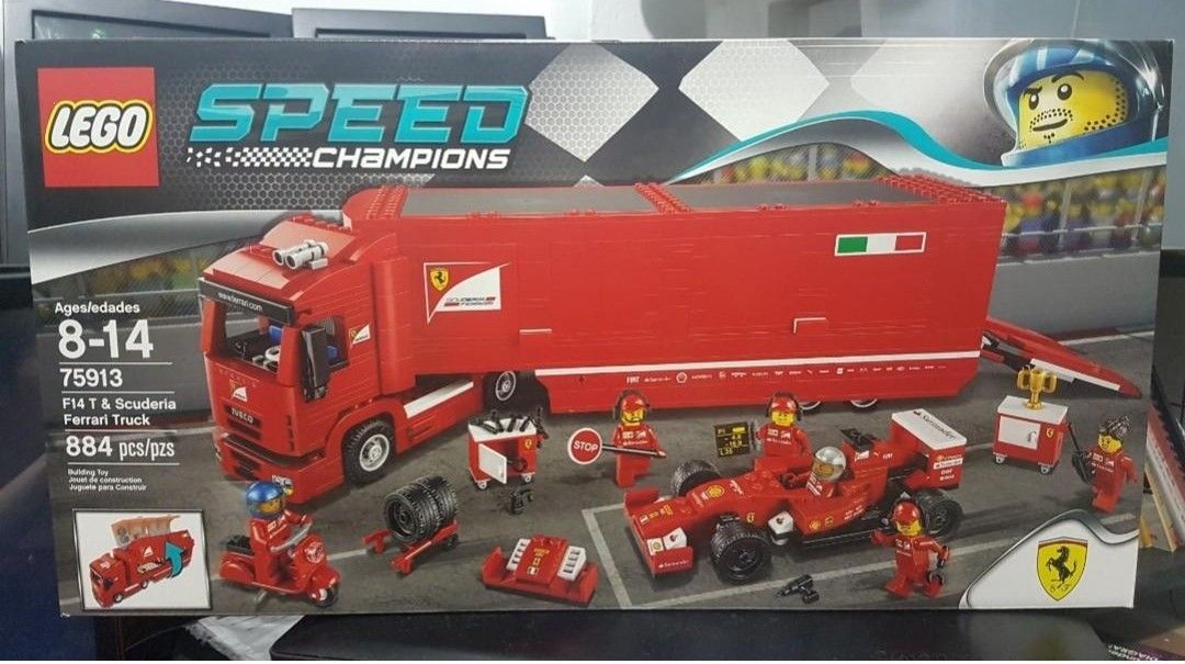 Lego speed champions scuderia ferrari truck new arrivals