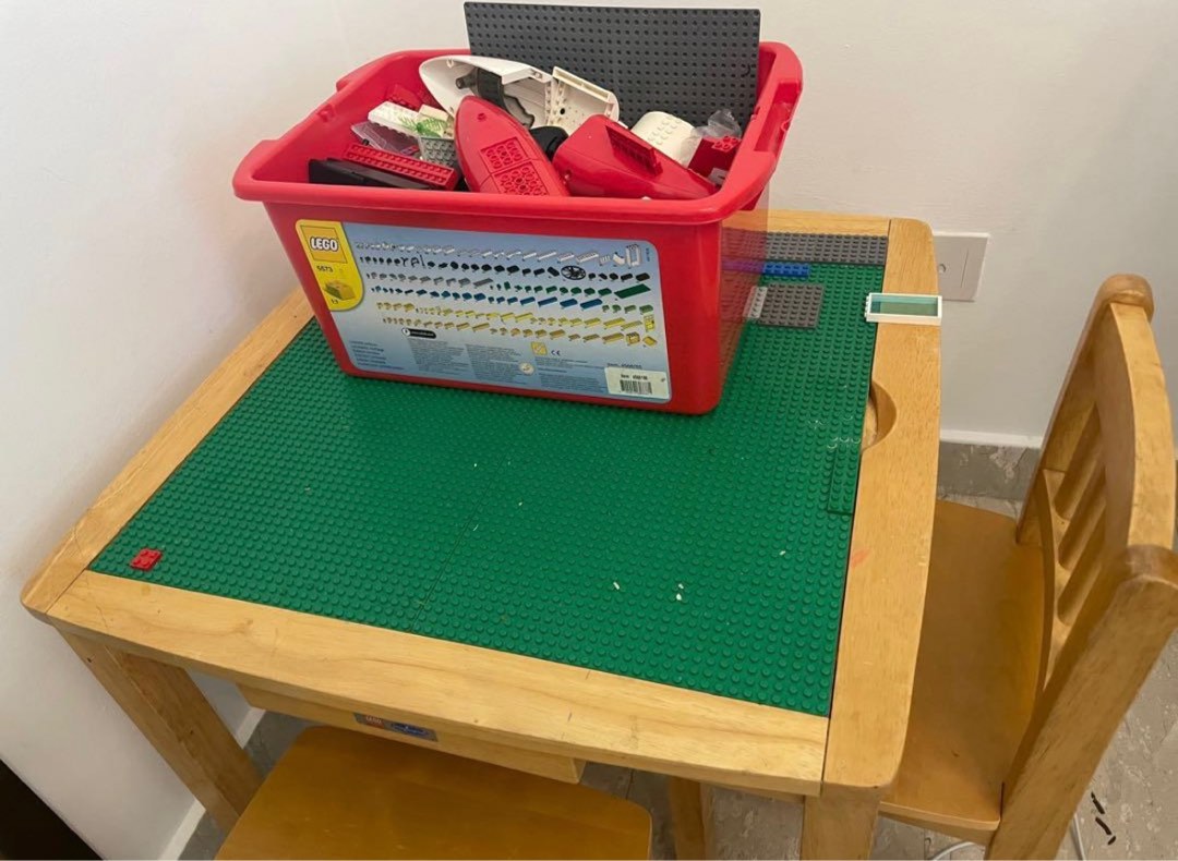 Convertible lego sale table