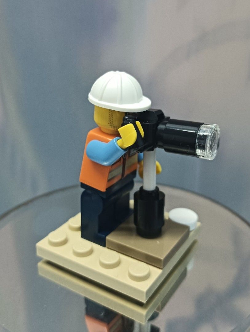 Lego Cameraman minifigures Hobbies Toys Toys Games on Carousell