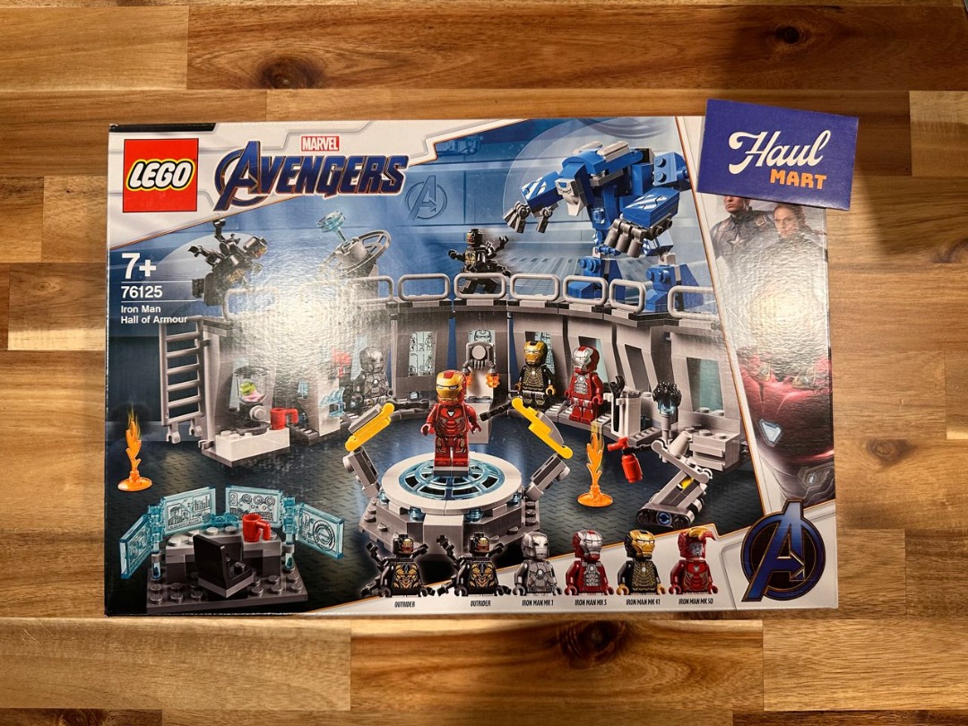 Lego avengers cheap hall of armor