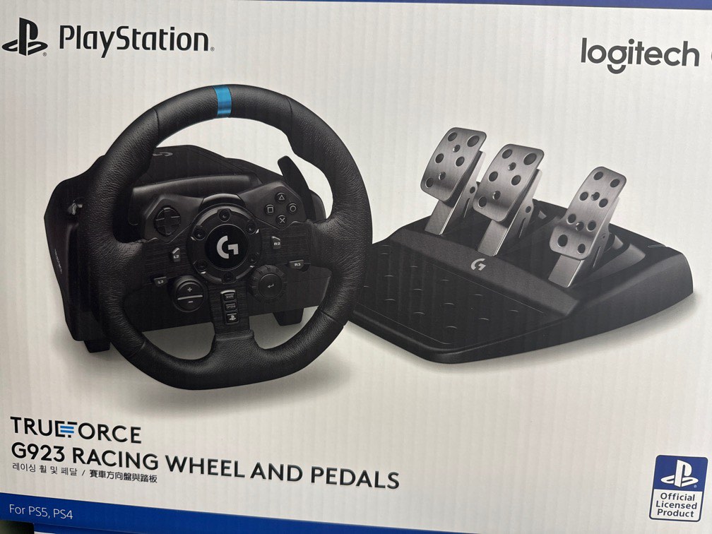 Logitech ロジテック G923 レーシングホイール＆ペダルRacing Wheel 