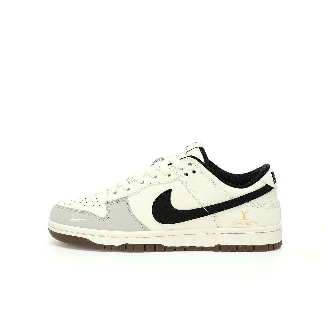 Louis Vuitton x Nike SB Dunk Low Beige Black Gold LV