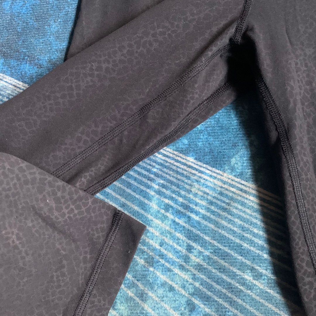 Lululemon Align Pant II 25 Polar Shift Emboss Black!