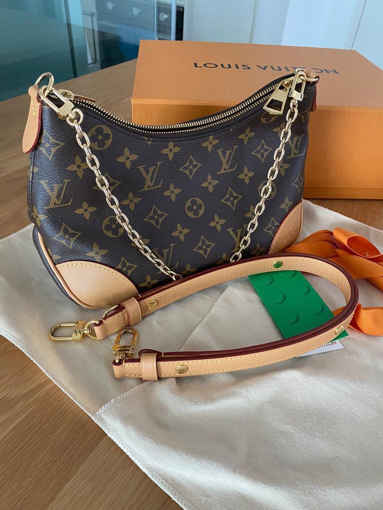 LV Boulogne Natural Luxury Bags Wallets on Carousell