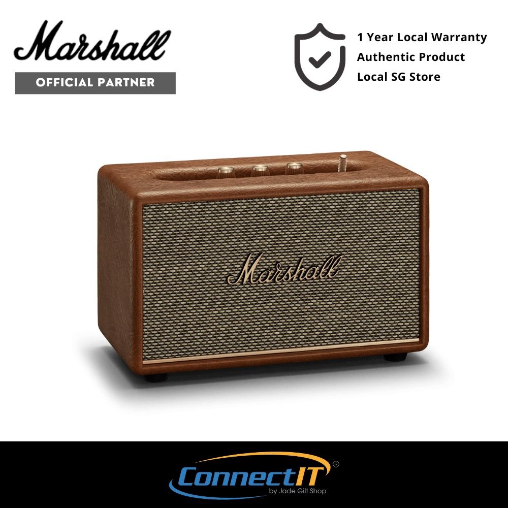 Marshall Acton III Bluetooth Wireless Speaker Vintage Looking 3rd  Generation with Local Warranty, Audio, Soundbars, Speakers & Amplifiers on  Carousell