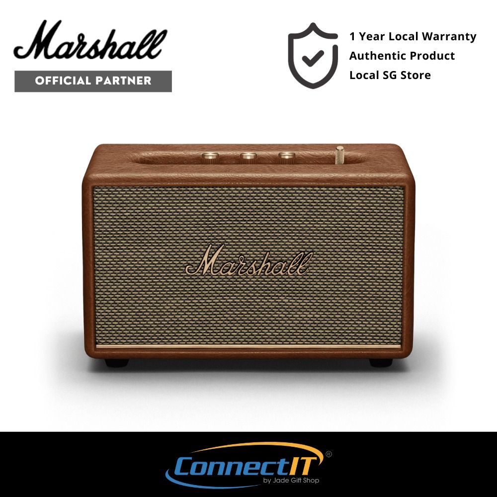 Marshall Brown Acton III Home Bluetooth Speaker
