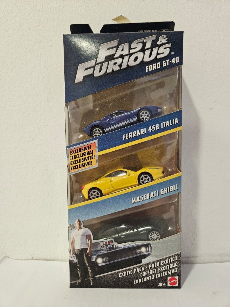 Fast and furious mattel cars clearance