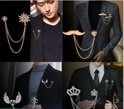 Mens deals brooch pin