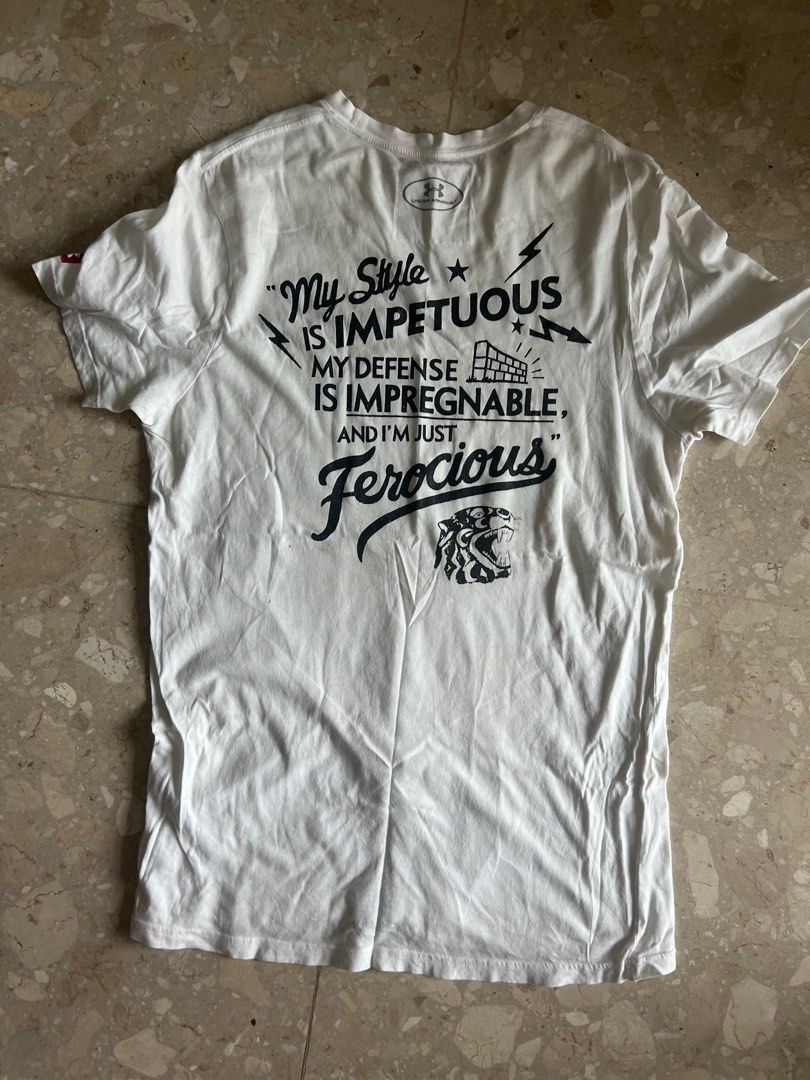 Mike tyson under armour shirt sale