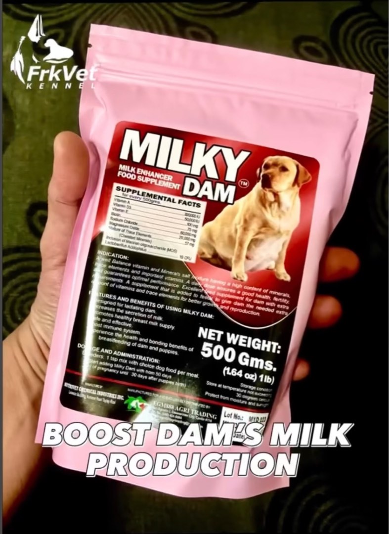 MILKYDAM for lactating dogs, Pet Supplies, Pet Food on Carousell