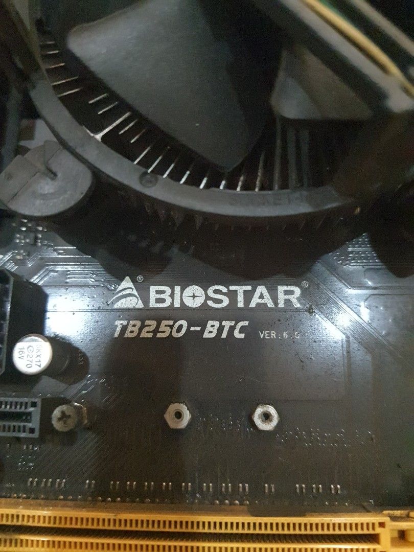 Mining motherboard, CPU, RAM & frame, Computers & Tech, Parts ...