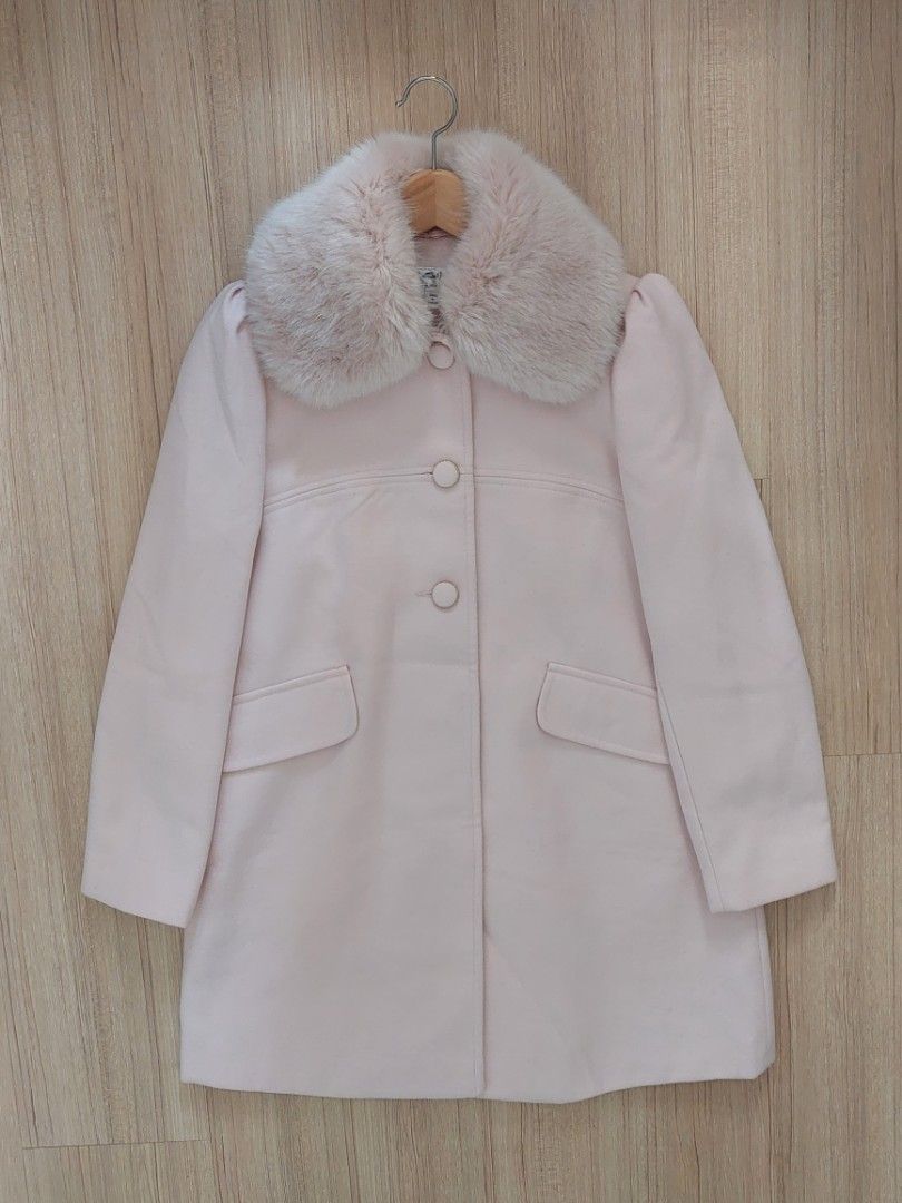 Miss Selfridge Pink Winter Coat Jacket Women s Fashion Coats