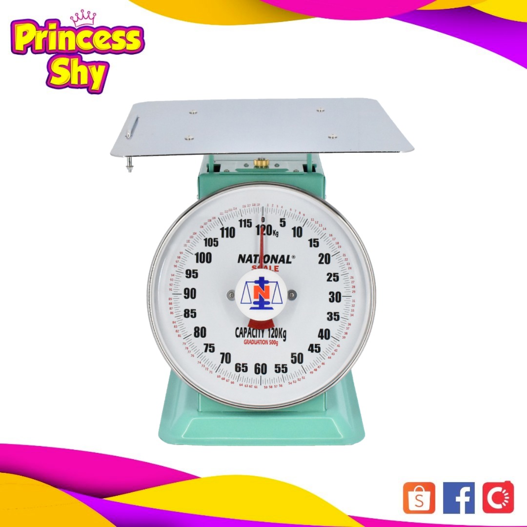 National Scale Brand 120kg / 150kg Flat Plate Table Scale, Furniture ...