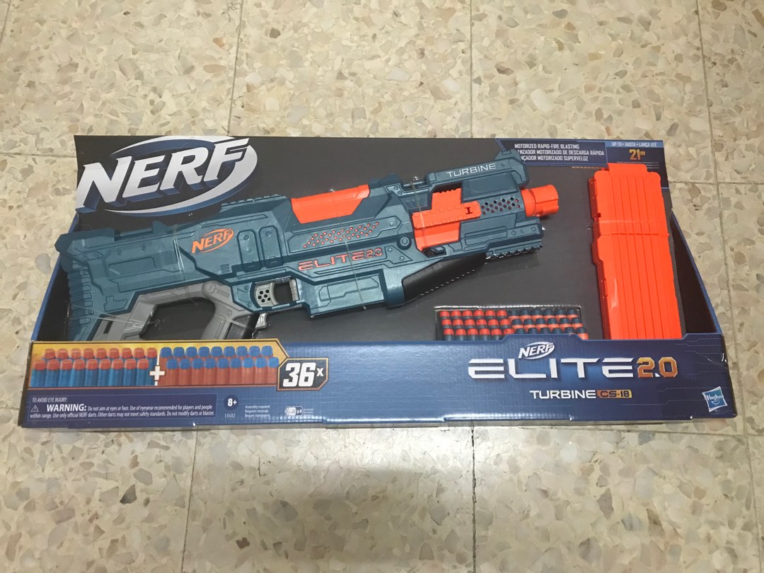 NERF TURBINE - Full-Auto Nerf Gun 
