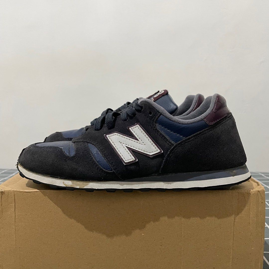 New Balance NB 373 Blue Navy Burgundy Original 100 Fesyen