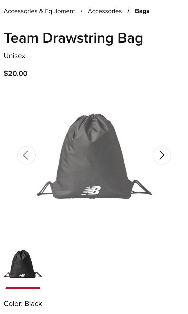 New balance drawstring bag outlet