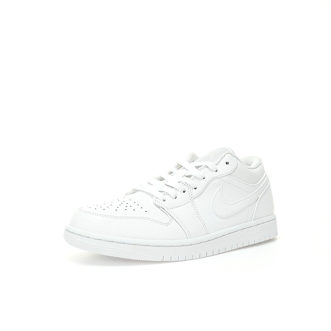 All white hotsell jordan 1 lows