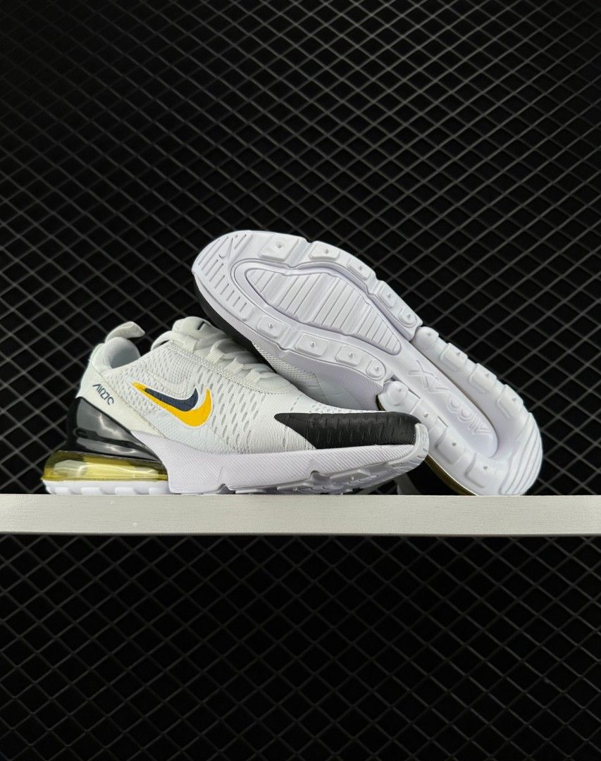 Nike Air Max 270 DSW Emas Putih Hitam FJ4590 100 Fesyen Wanita Sepatu di Carousell