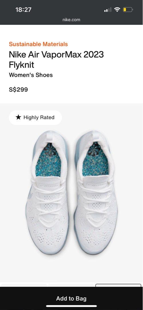 Nike Air VapourMax 2023 Flyknit Women s Fashion Footwear