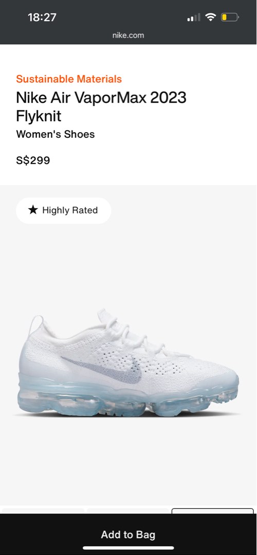 Nike 27 flyknit women's online