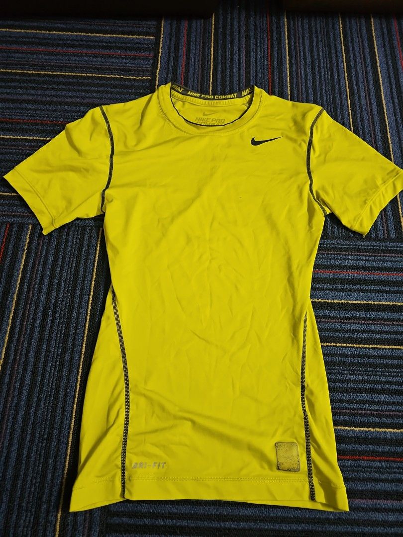 Nike Compression Top Yellow