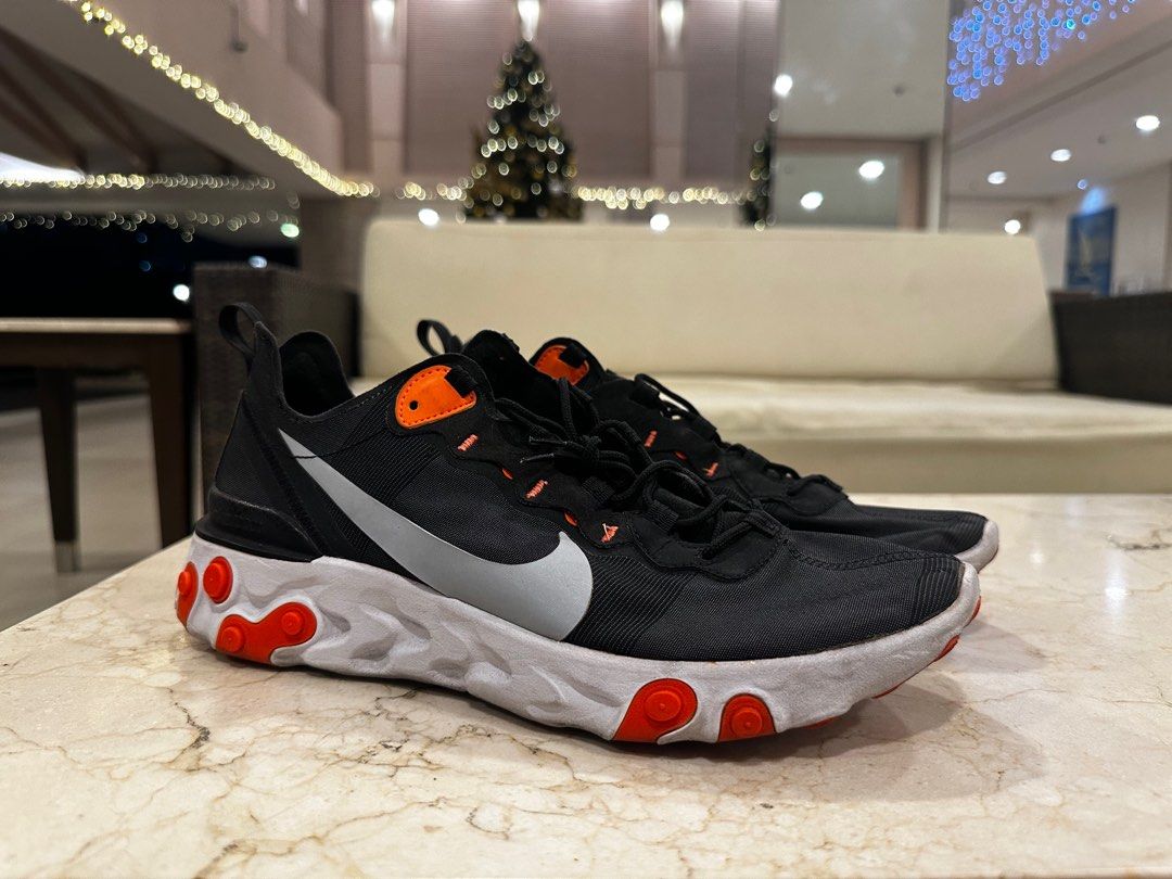 Nike react element 55 shop total orange