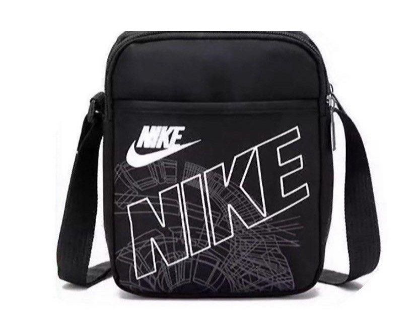 Nike small crossbody Sling Bag in black Men s Fashion Bags Sling Bags on Carousell