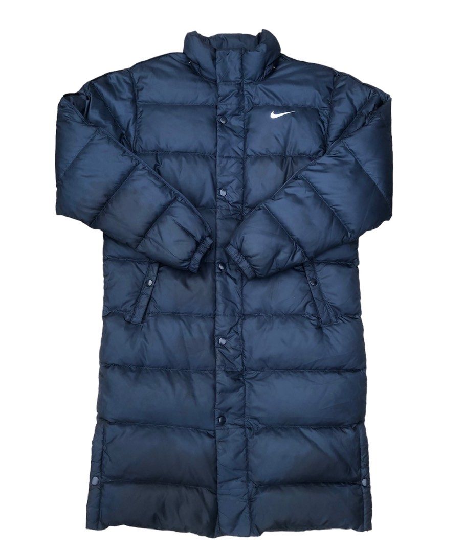 Nike long hotsell puffer jacket mens
