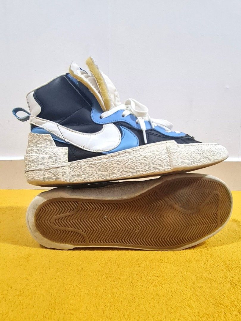 Sacai x nike discount blazer mid university blue