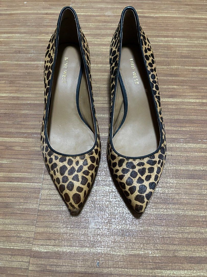 Nine west best sale animal print shoes