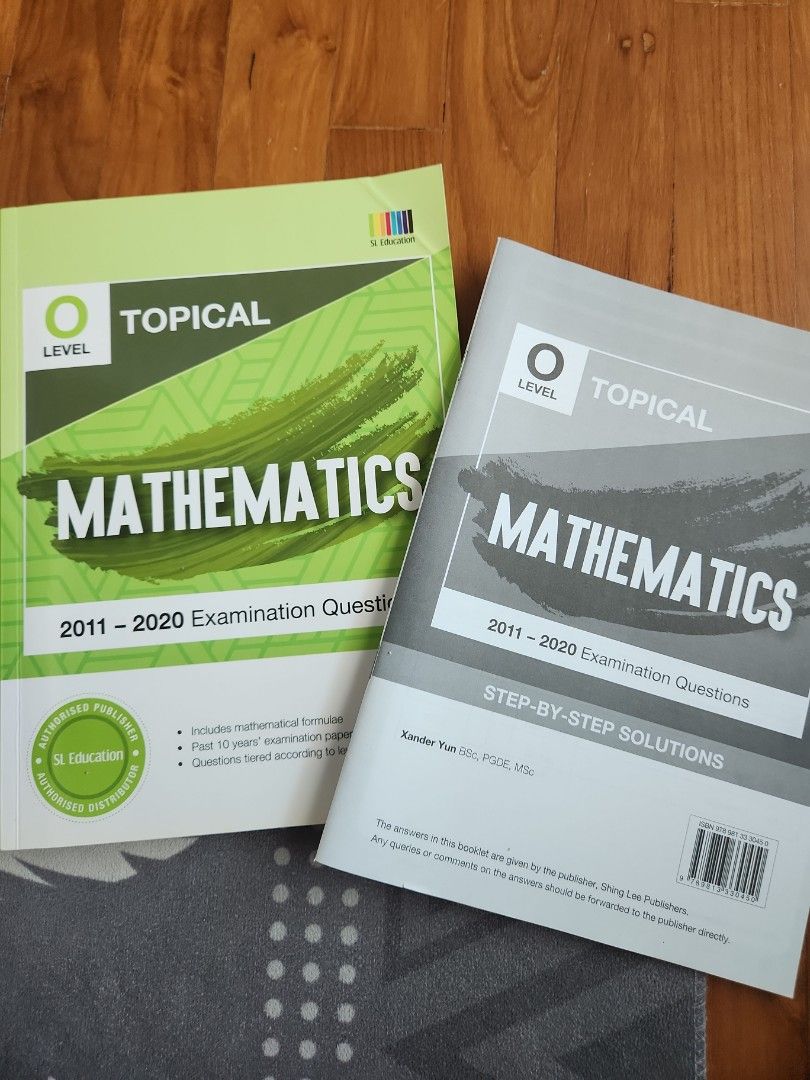 O Level Topical Math o level topical mathematics 2011-2020 examination questions (with ...