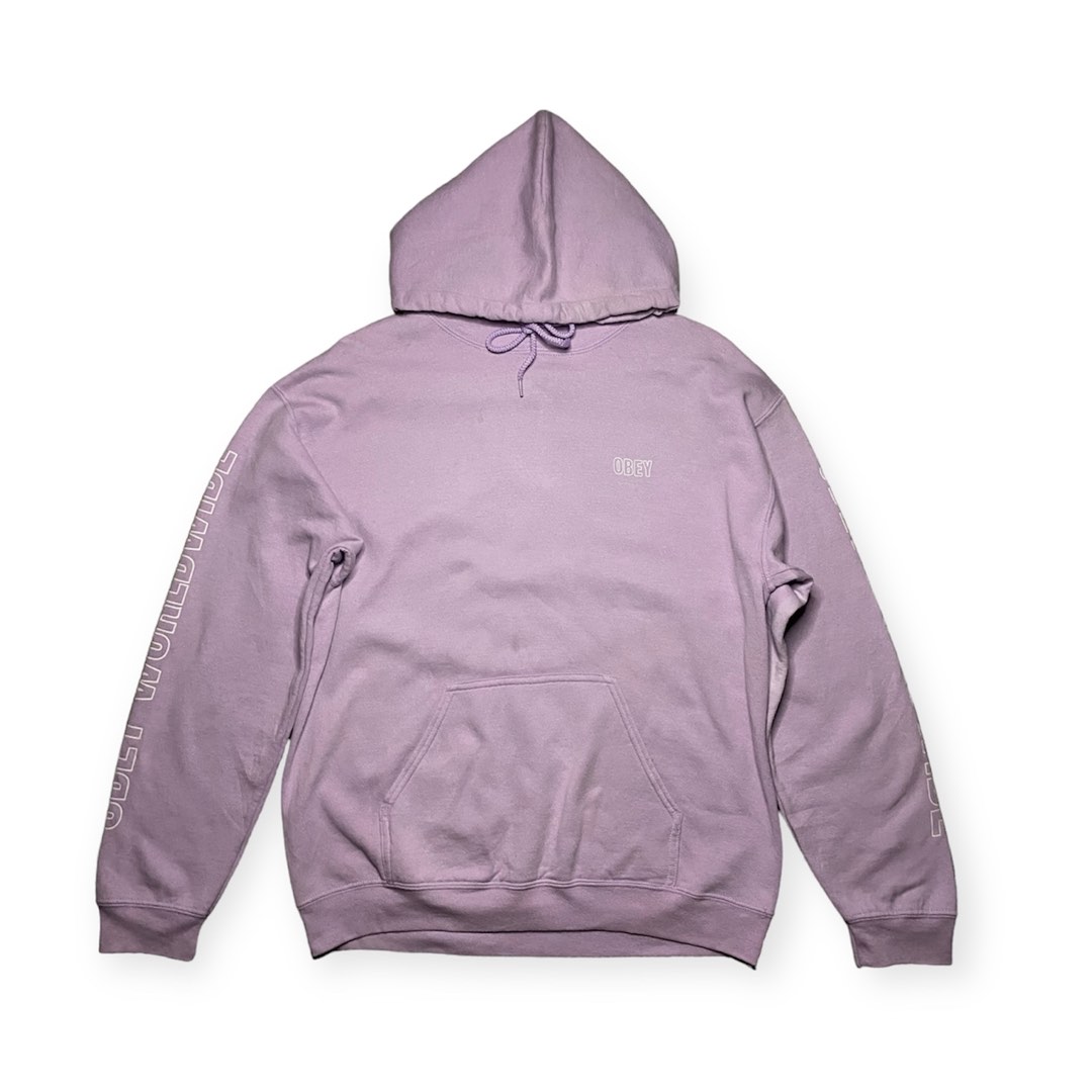 Purple obey hoodie Clearance