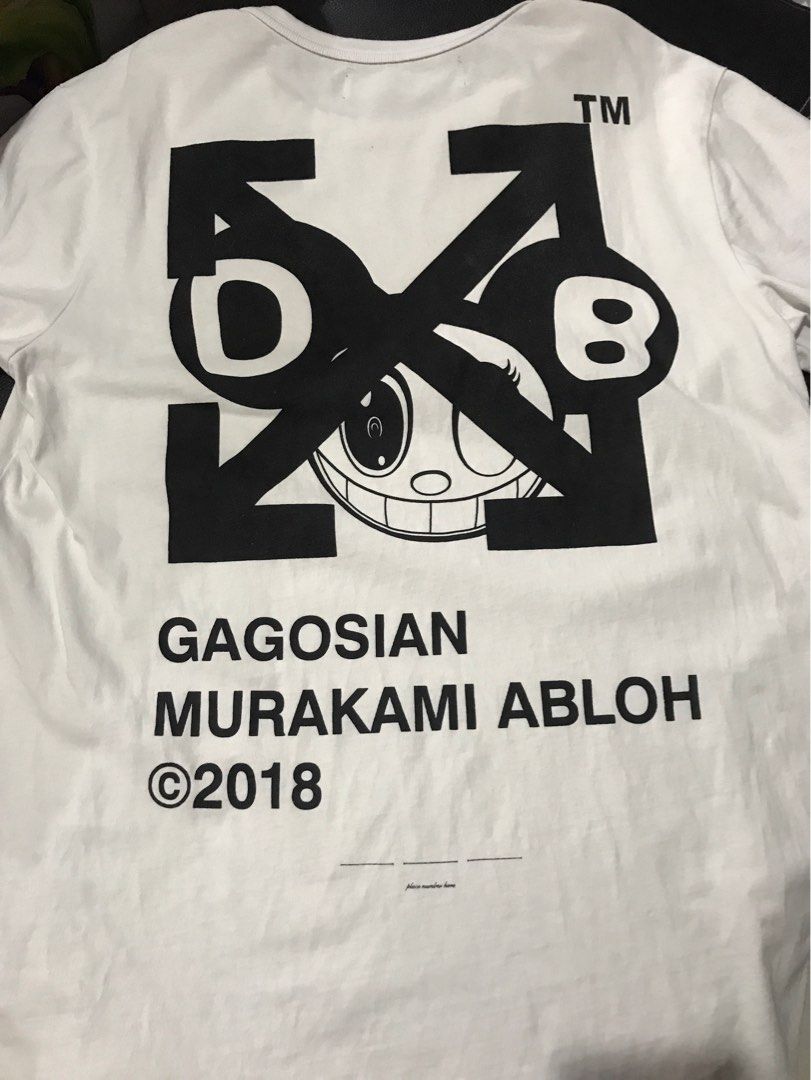 Off white gagosian tee clearance