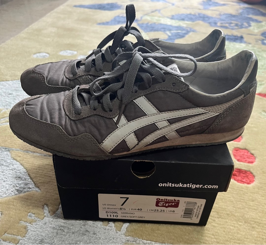 Onitsuka tiger serrano online grey soft grey