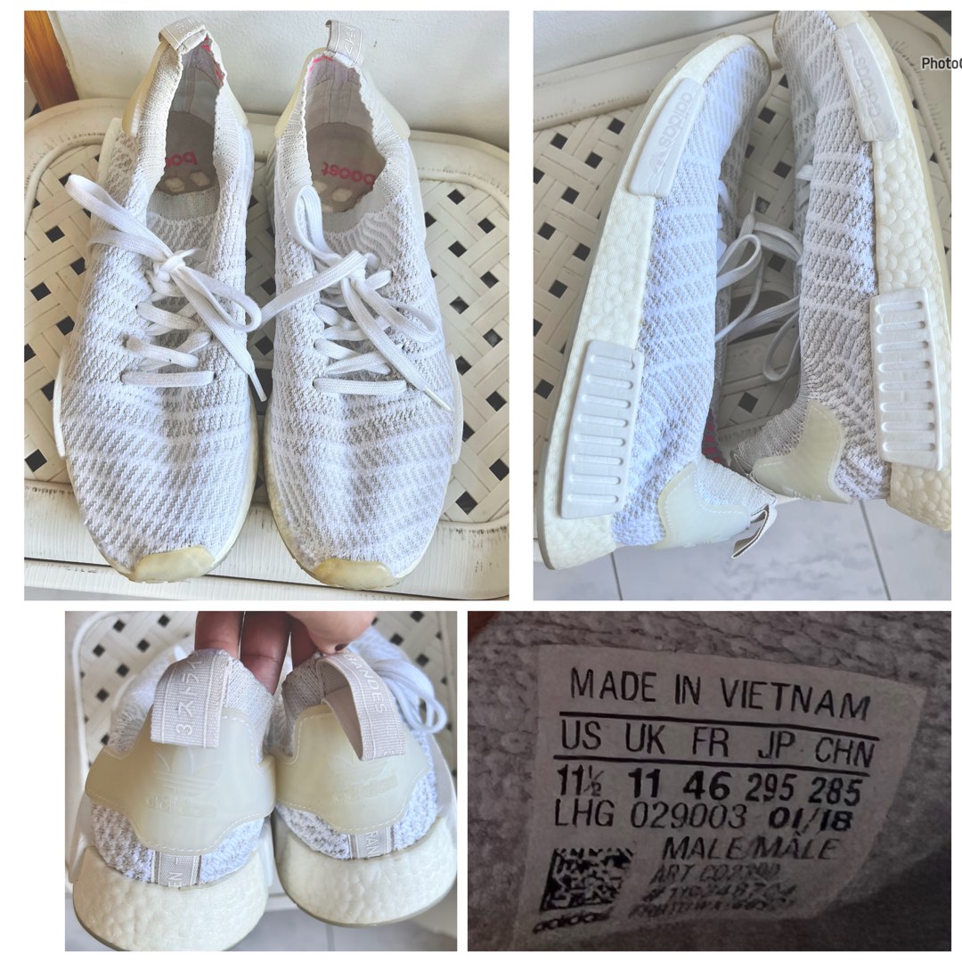 Nmd r1 stlt top cloud white mens