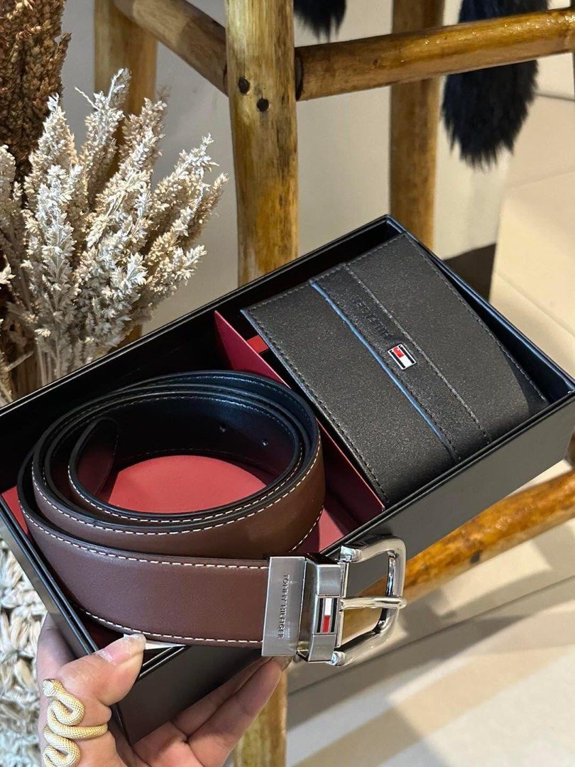 Tommy hilfiger shop belt gift set