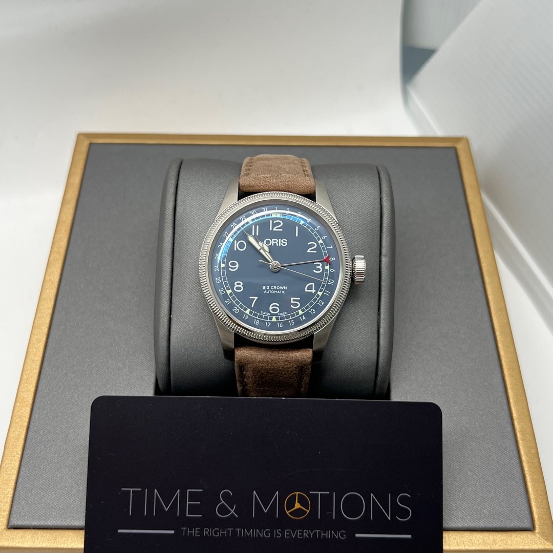 Oris Big Crown Pointer Date Blue 40mm Brand New Luxury Watches