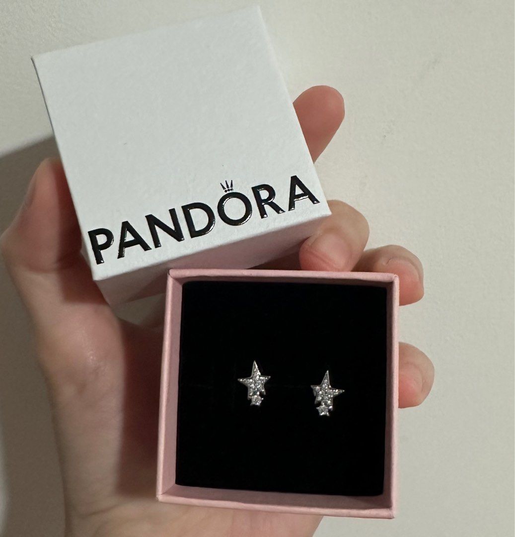 Pandora rectangle earrings deals