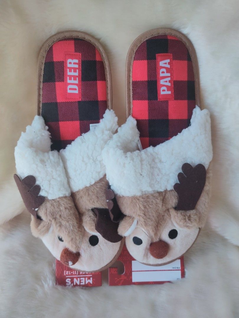 Papa deer slippers new arrivals