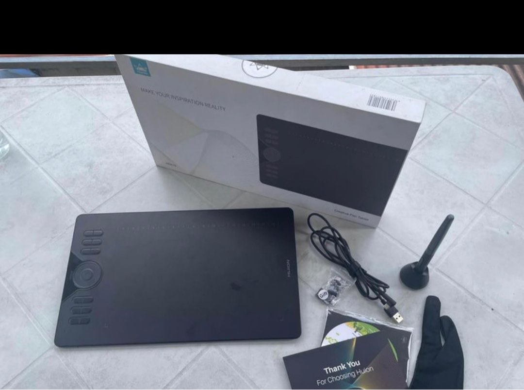PEN TABLET HUION HS610, Computers & Tech, Laptops & Notebooks on Carousell