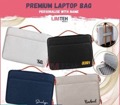 Personalised Premium Laptop Bag Waterproof Laptop Sleeve