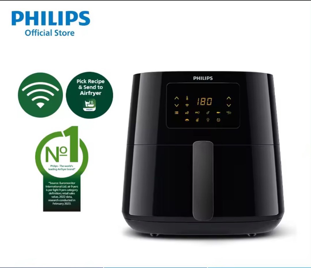 PHILIPS 6.2L Digital Airfryer XL (Essential) 12in1 HD9280/91