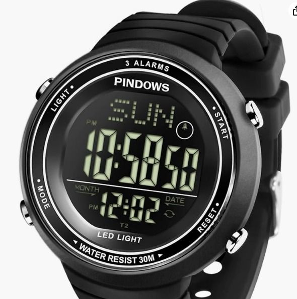 Analog digital sports watch online