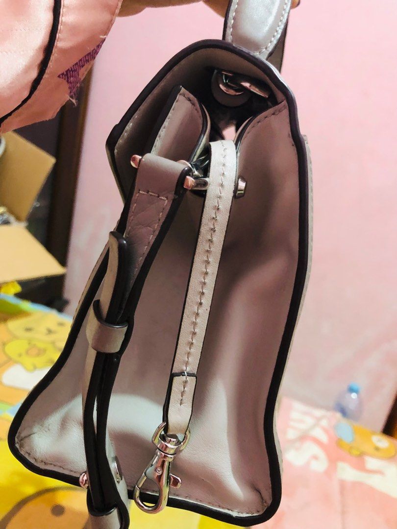 Whitney polished leather on sale top handle satchel