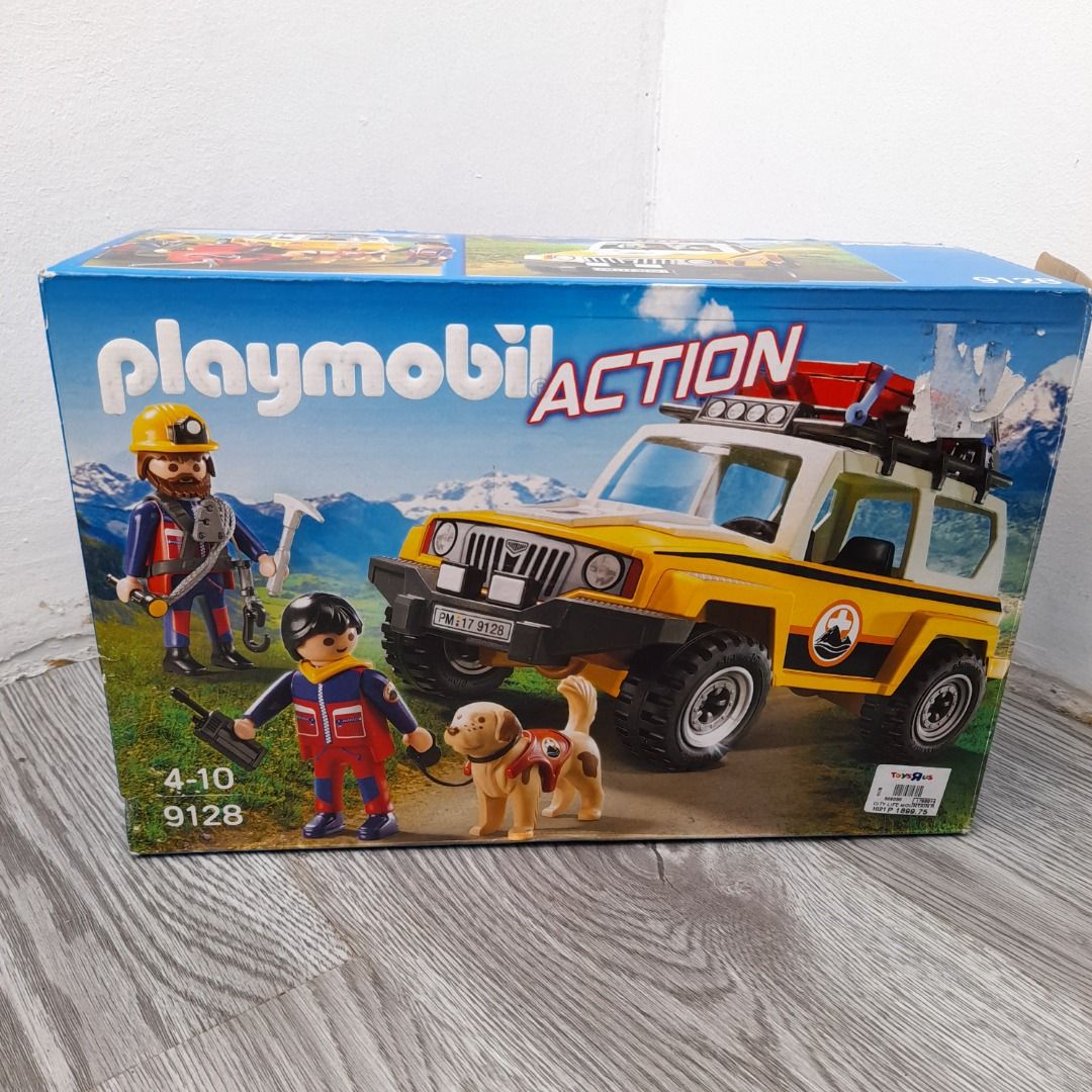 Playmobil mountain rescue truck cheap