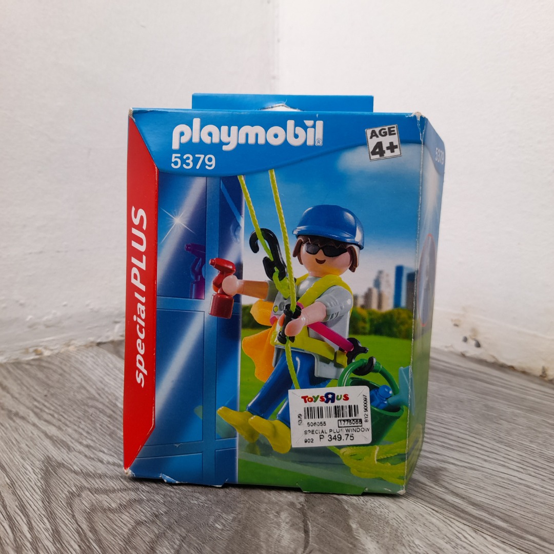 PlayMobil Special PLUS 5379 Window Cleaner, Hobbies & Toys, Toys