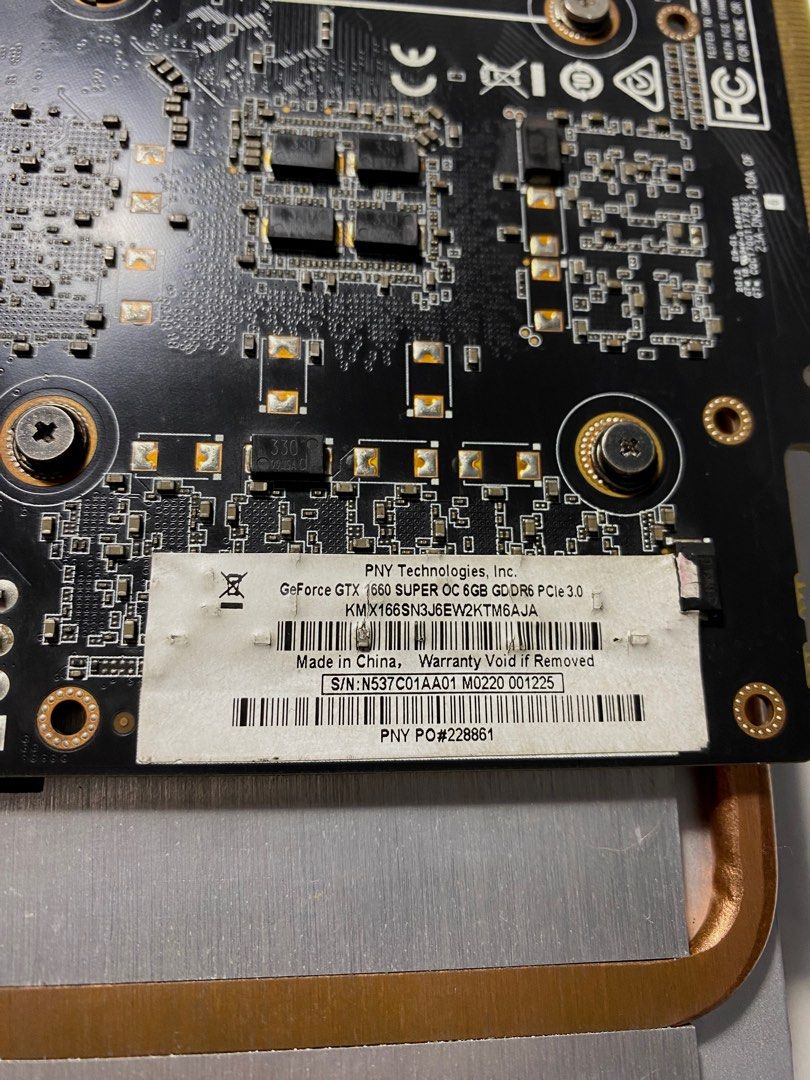 Pny gtx 1660 super 6gb ddr6 xlr8 2025