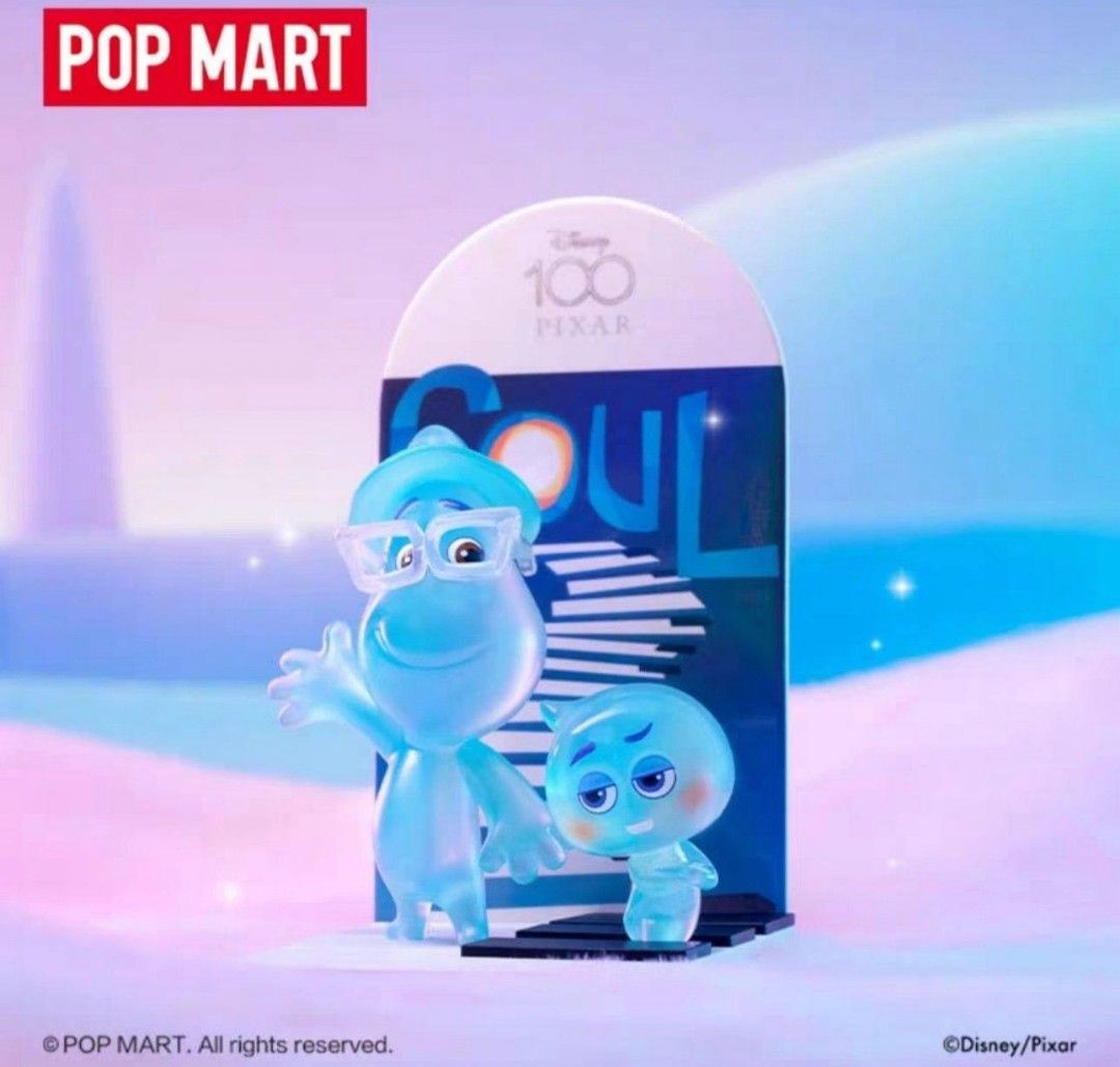 Popmart 100 Disney Pixar soul secret